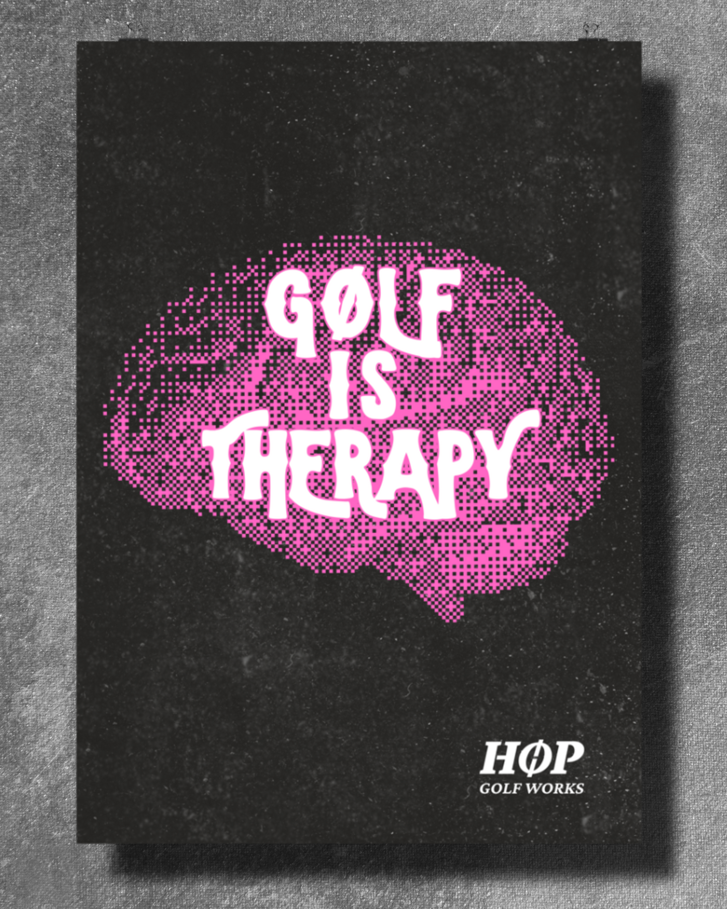 Golf Is Therapy Print