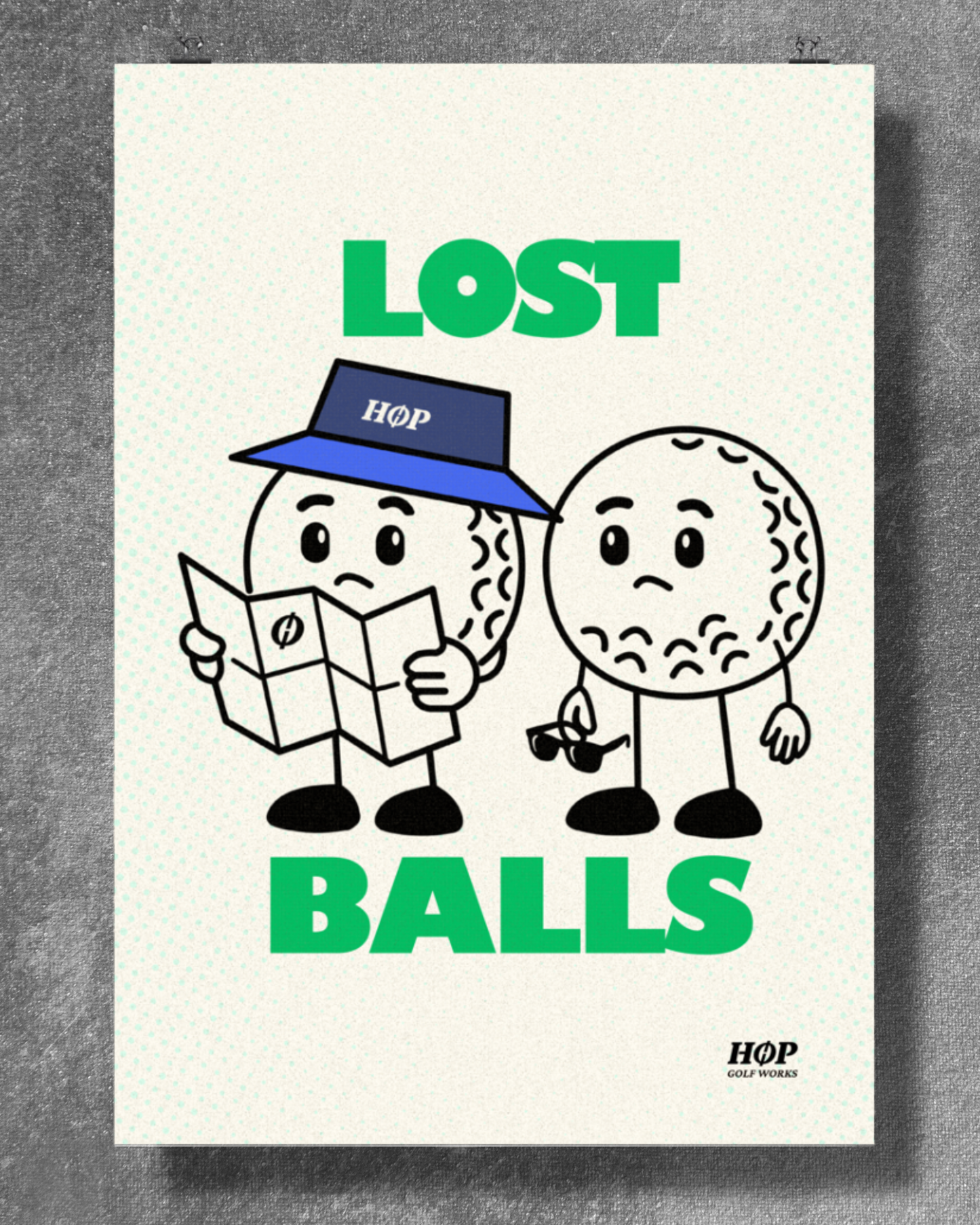 Lost Balls Print